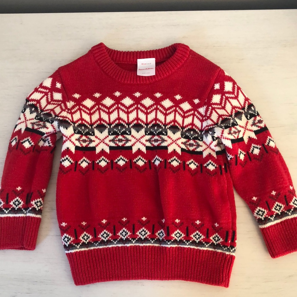 Hanna andersson 2T Christmas sweater